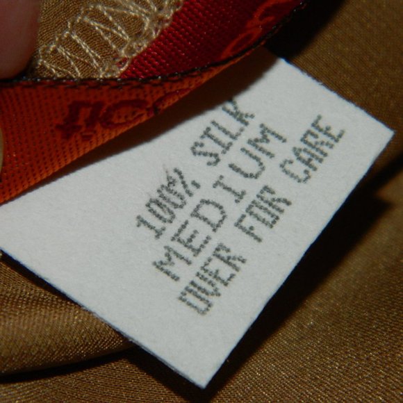 Ticci Tonetto Toast Silk Cami W/Jewel Detail MED - Picture 10 of 10